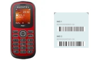 Come vedere il codice IMEI su OT-228