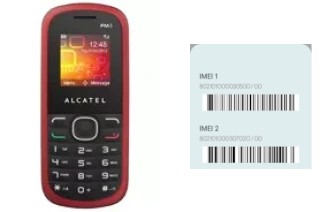 Come vedere il codice IMEI su OT-308