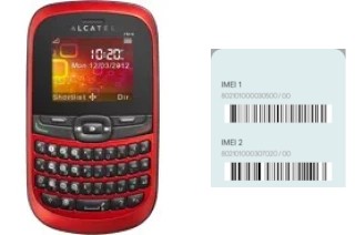 Come vedere il codice IMEI su OT-310