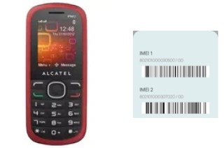 Come vedere il codice IMEI su OT-317D