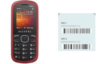 Come vedere il codice IMEI su OT-318D