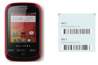 Come vedere il codice IMEI su OT-605