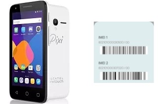 Come vedere il codice IMEI su Pixi 3 (4.5)