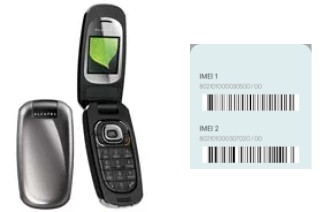 Come vedere il codice IMEI su OT-V270