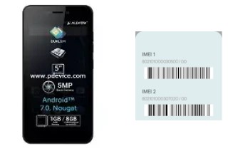 Come vedere il codice IMEI su A8 Lite