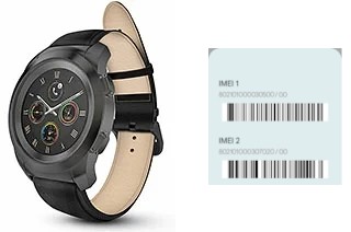 Come vedere il codice IMEI su Allwatch Hybrid S