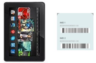 Come vedere il codice IMEI su Kindle Fire HDX 8.9