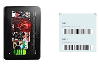 Come vedere il codice IMEI su Kindle Fire HD 8.9