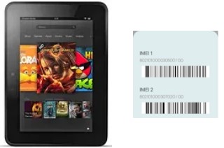 Come vedere il codice IMEI su Kindle Fire HD