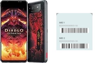 Come vedere il codice IMEI su ROG Phone 6 Diablo Immortal Edition