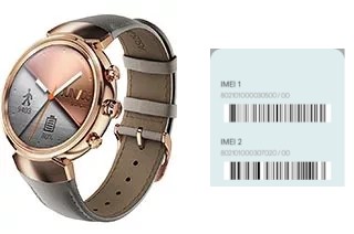 Come vedere il codice IMEI su Zenwatch 3 WI503Q