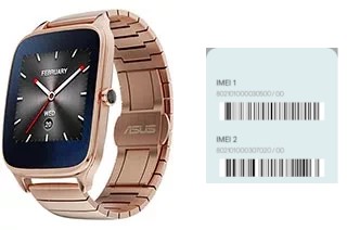 Come vedere il codice IMEI su Zenwatch 2 WI501Q