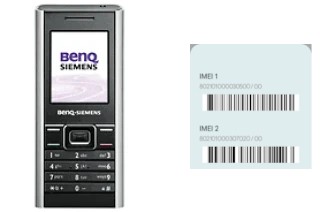 Come vedere il codice IMEI su BenQ-Siemens E52