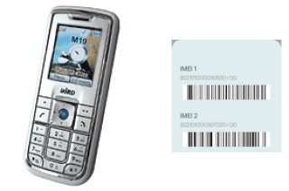 Come vedere il codice IMEI su Bird M19