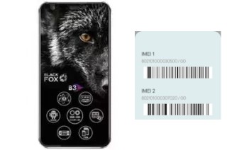 Come vedere il codice IMEI su B3 Fox