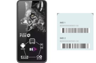 Come vedere il codice IMEI su Black Fox B6