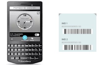 Come vedere il codice IMEI su Porsche Design P'9983