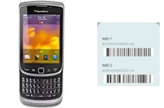 Come vedere il codice IMEI su Torch 9810