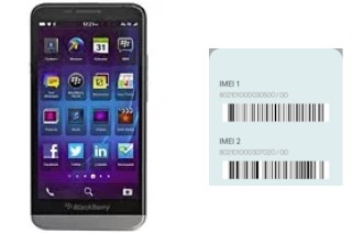 Come vedere il codice IMEI su BlackBerry A10