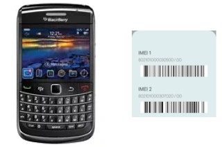 Come vedere il codice IMEI su Bold 9700