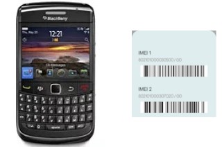 Come vedere il codice IMEI su Bold 9780