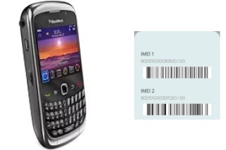 Come vedere il codice IMEI su Curve 3G 9300