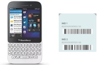 Come vedere il codice IMEI su BlackBerry Q5