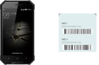 Come vedere il codice IMEI su BV4000 Pro