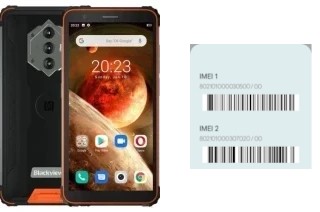 Come vedere il codice IMEI su BV6600