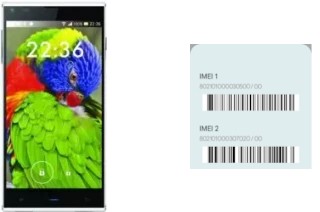 Come vedere il codice IMEI su DM550