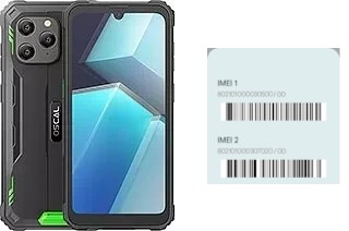 Come vedere il codice IMEI su Oscal S70 Pro