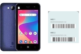 Come vedere il codice IMEI su BLU A5L