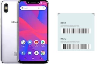 Come vedere il codice IMEI su BLU Vivo One Plus (2019)