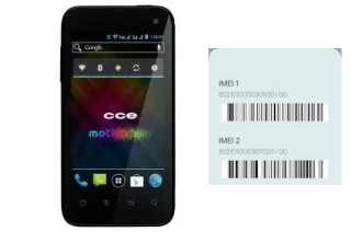 Come vedere il codice IMEI su SK402