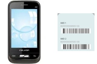 Come vedere il codice IMEI su Celkon A9