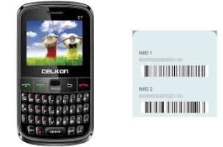 Come vedere il codice IMEI su Celkon C7