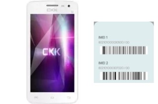 Come vedere il codice IMEI su CKK mobile N2