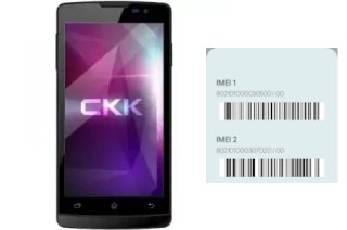 Come vedere il codice IMEI su CKK mobile N5