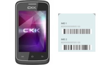 Come vedere il codice IMEI su CKK mobile S11