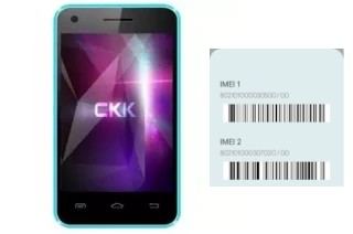 Come vedere il codice IMEI su CKK mobile S7