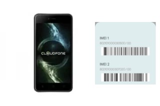 Come vedere il codice IMEI su Cloudfone Thrill Power N