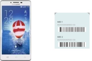 Come vedere il codice IMEI su Coolpad K1