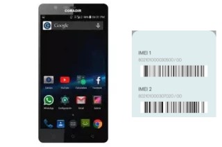 Come vedere il codice IMEI su CS500 Plus