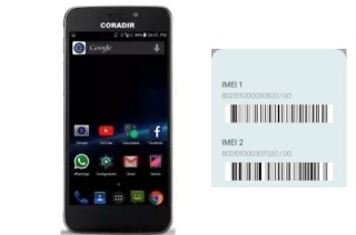 Come vedere il codice IMEI su LBS50 3G Classic