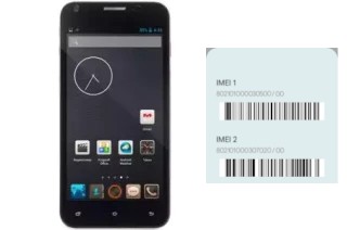 Come vedere il codice IMEI su DEX GS501