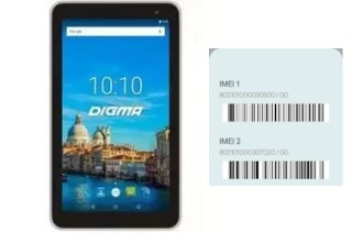 Come vedere il codice IMEI su Optima 7017N 3G