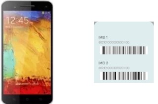 Come vedere il codice IMEI su Max DG650S