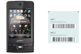 Come vedere il codice IMEI su glofiish X610