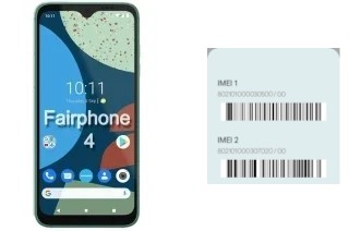 Come vedere il codice IMEI su Fairphone 4