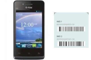 Come vedere il codice IMEI su G-Tide E70